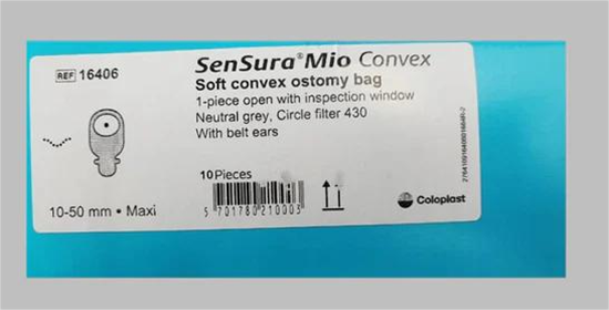 SenSura® Mio 1-Piece Deep Convex Opaque Bag ( 16406 )