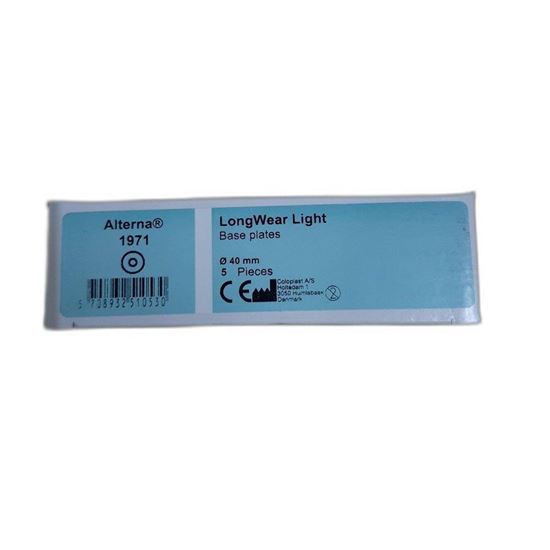 Coloplast 40 mm Alterna Long-Wear Light Base Plates (1971)
