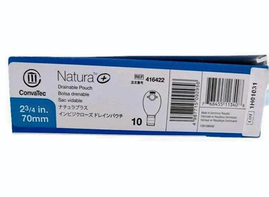 ConvaTec Natura+ Drainable Pouch Transparent ( 416422 )