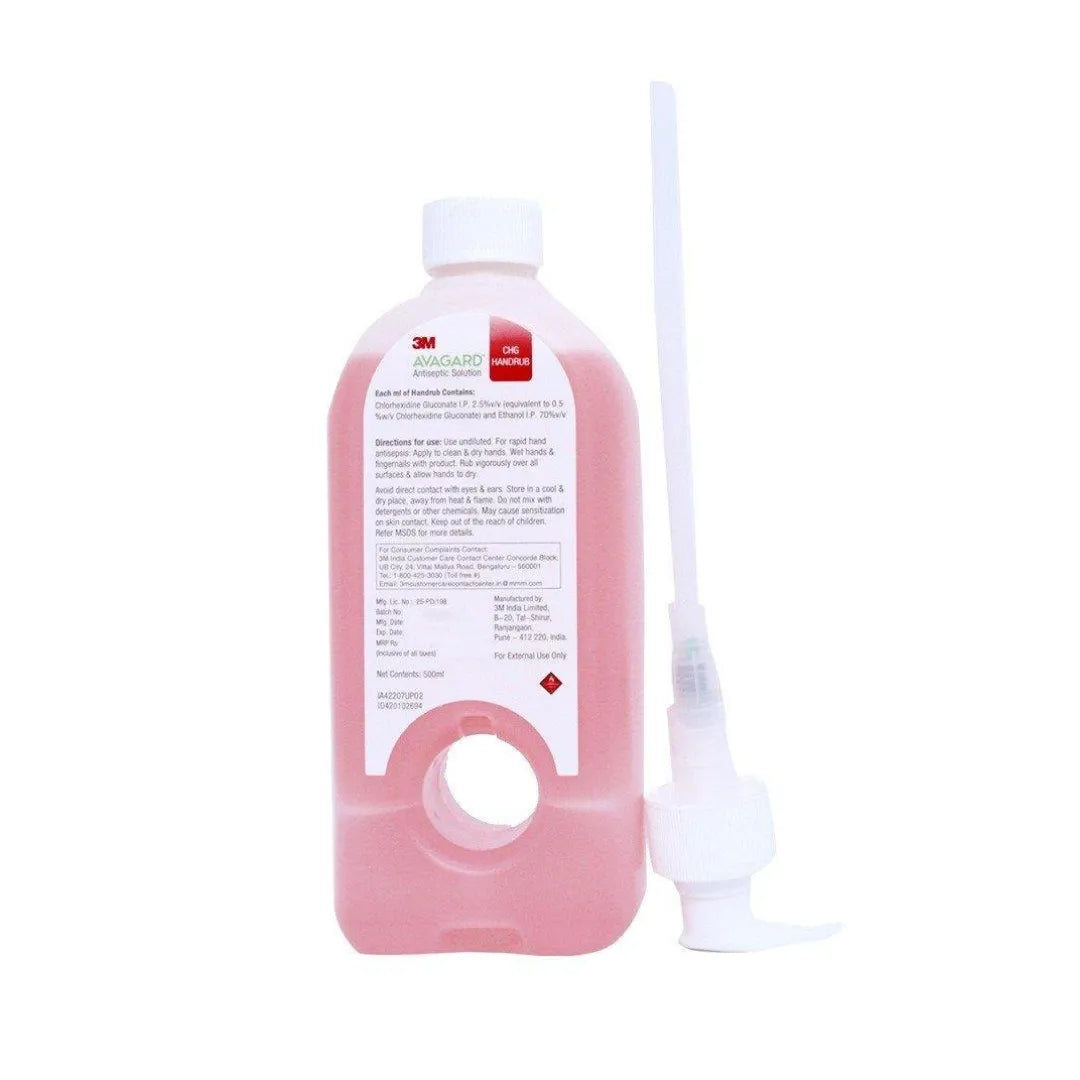 Buy 3M Avagard Handrub Hand Sanitizer 500ml - Online Now