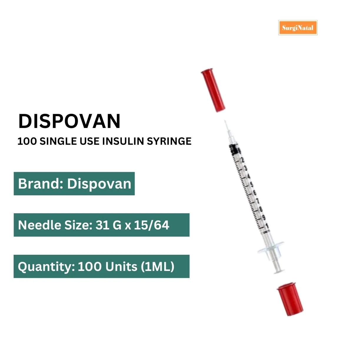 Buy Syringes 1ml (40 Units) for Your Medical Needs