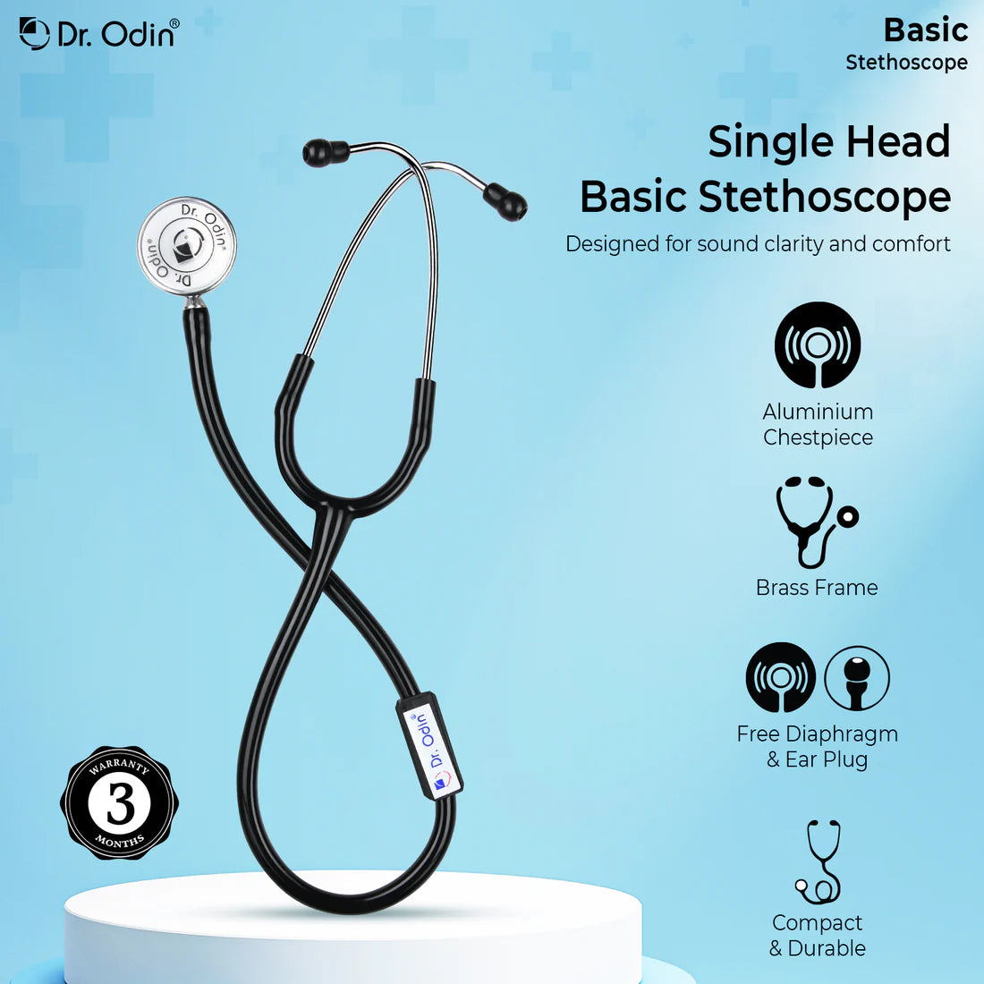 Dr. Odin Stethoscope - Dual Hend