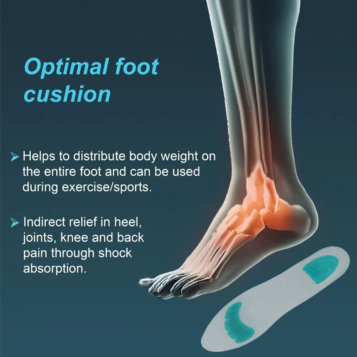 Tynor Insole Full Silicone Pair ( K - 01 )