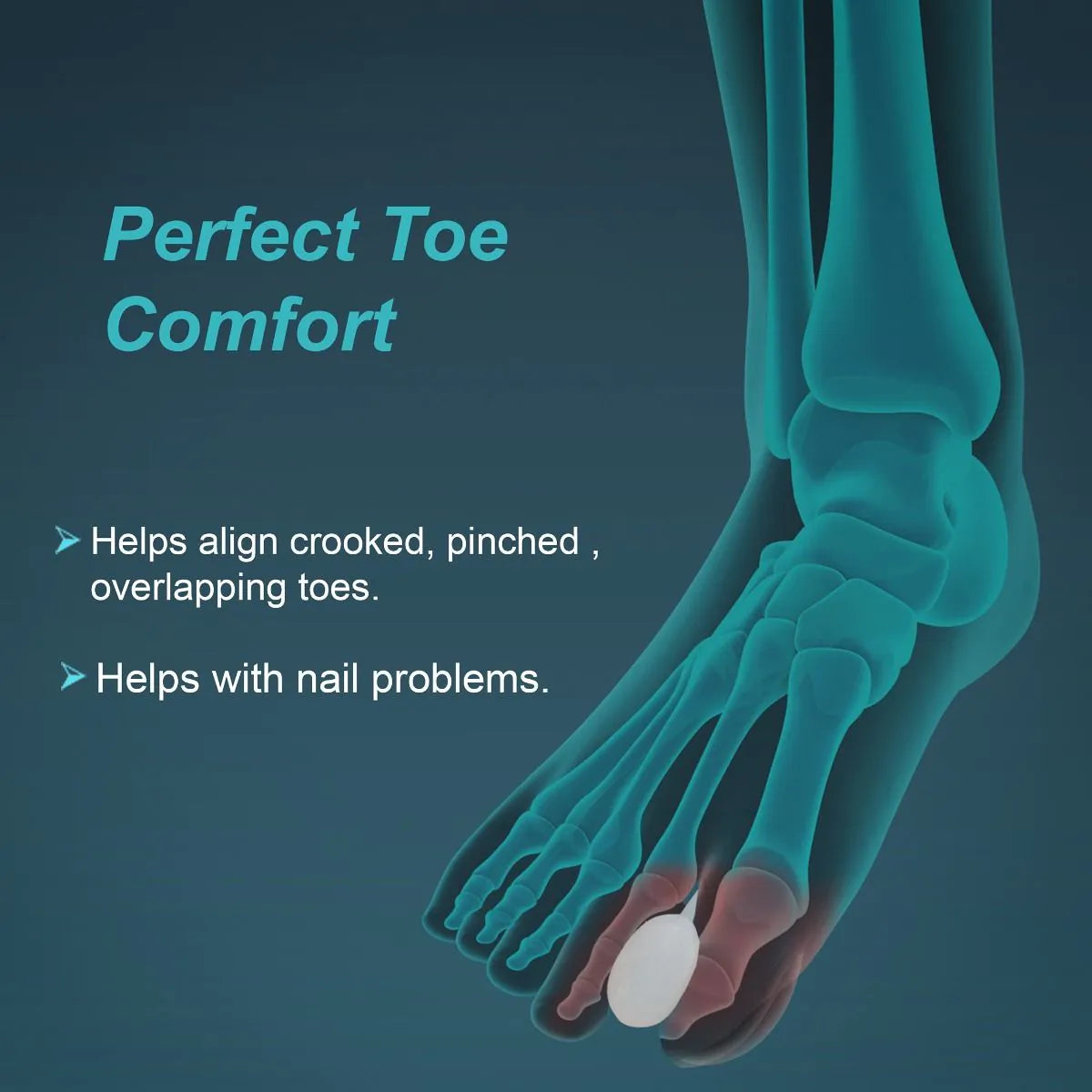 Tynor Toe Separator Silicone Pair ( K 04 )