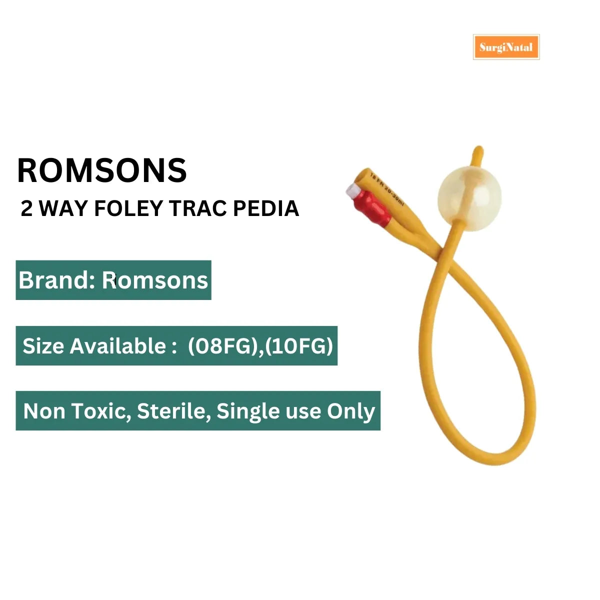 Buy Romsons 2 Way Foley Trac Pedia - Best Price
