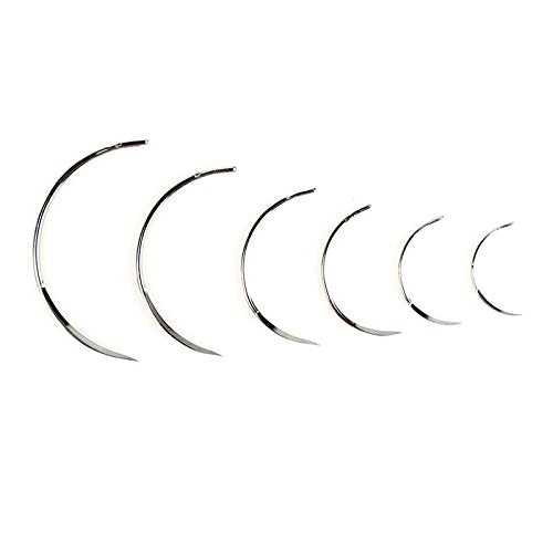 Suture Needles - Half Circle Triangular- 6 Needle Pack BOX