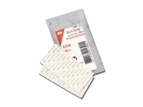3M Steri-Strip Reinforced Adhesive Skin Closures R1546, 1/4 in x 4 in (6 mm x 100 mm)