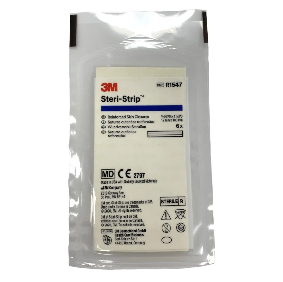 3M Steri-Strip Wound Closure R1547, 12mm x 100mm