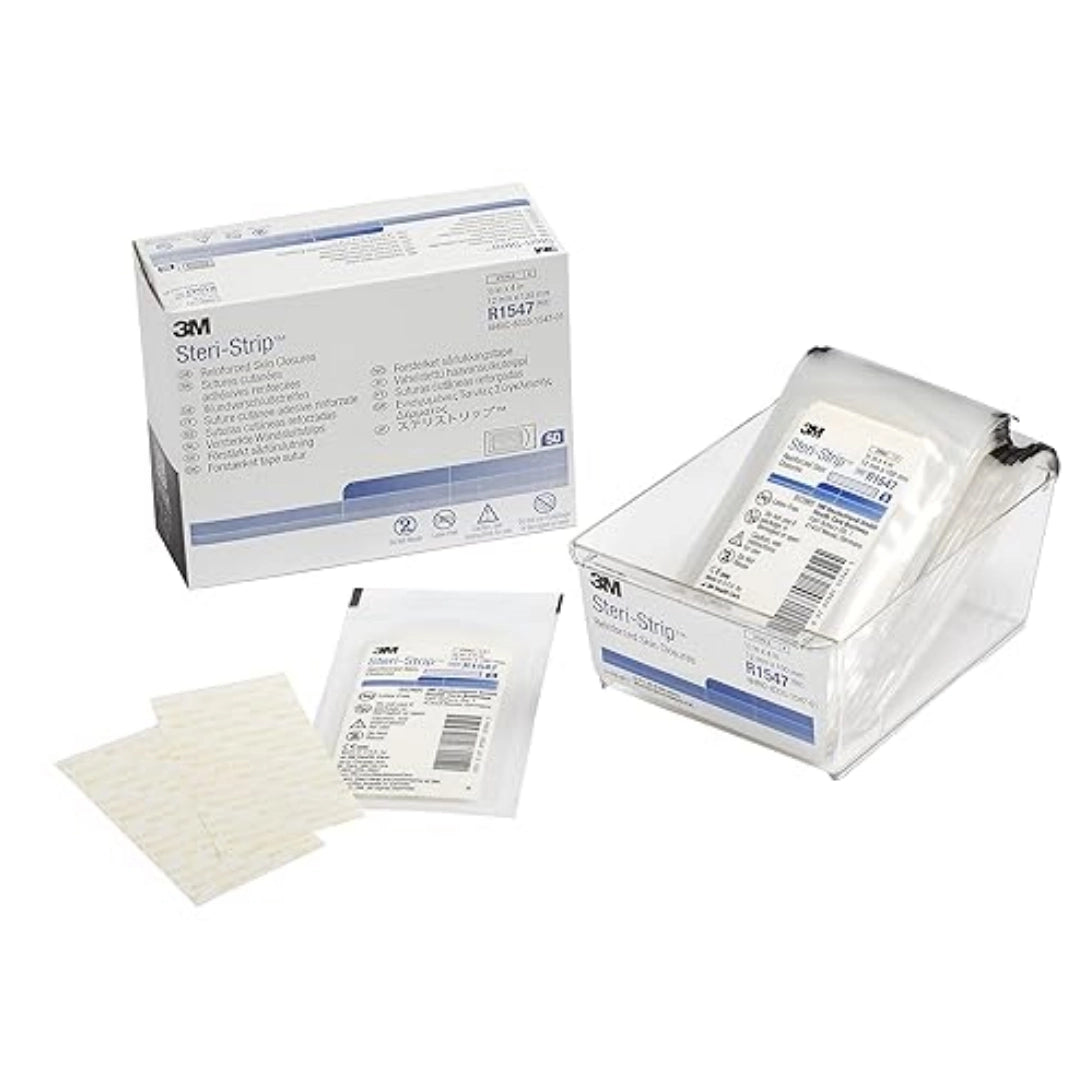 3M Steri-Strip Wound Closure R1547, 12mm x 100mm