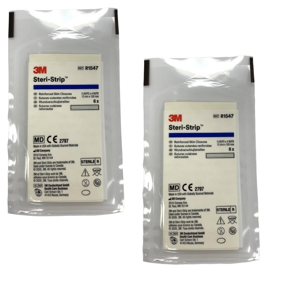 3M Steri-Strip Wound Closure R1547, 12mm x 100mm
