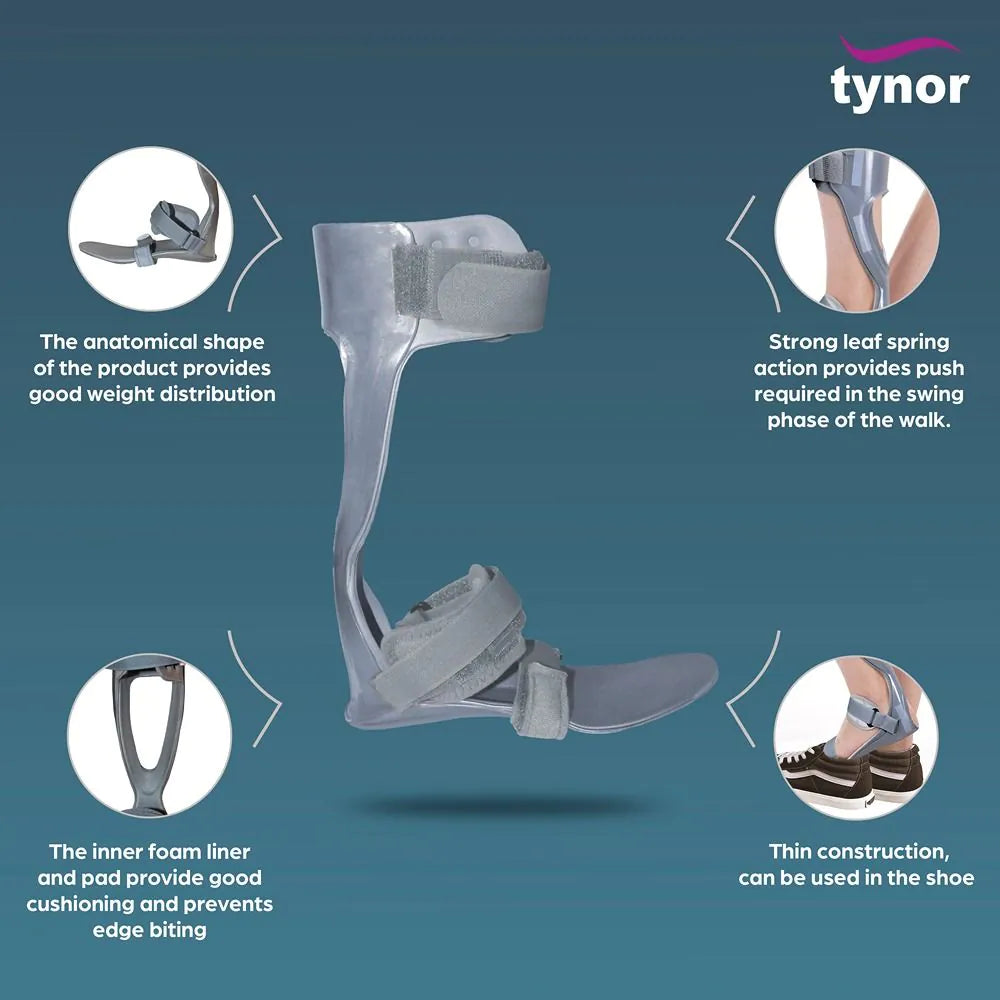 Tynor Foot Drop Splint With Liner ( D -43 )