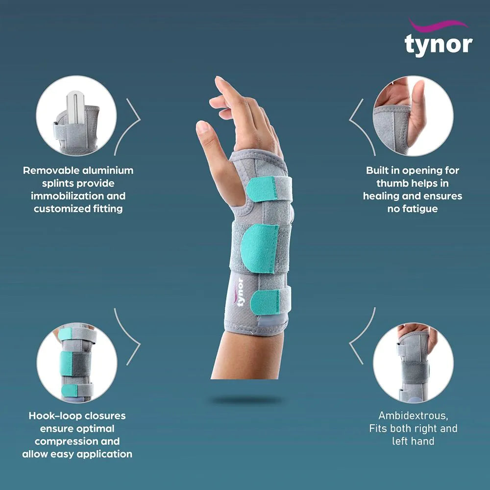 Tynor Wrist Splint Ambidextrous ( E43)
