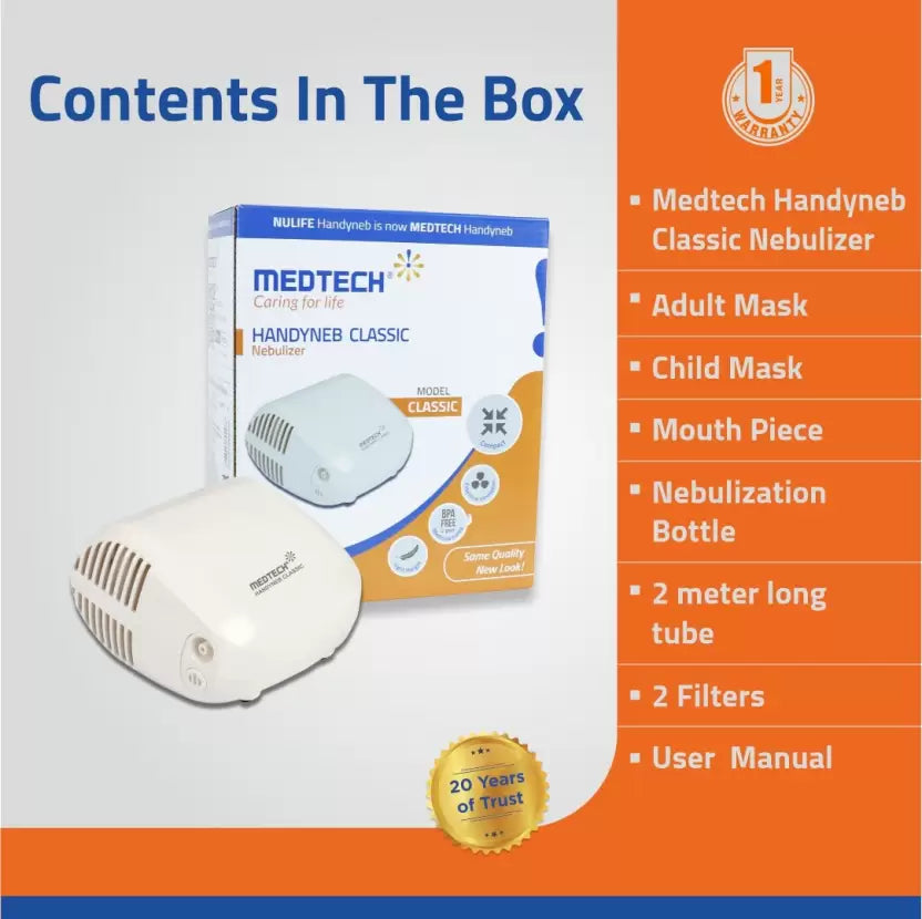 Buy Medtech Compressor Nebulizer Machine for Medical Needs