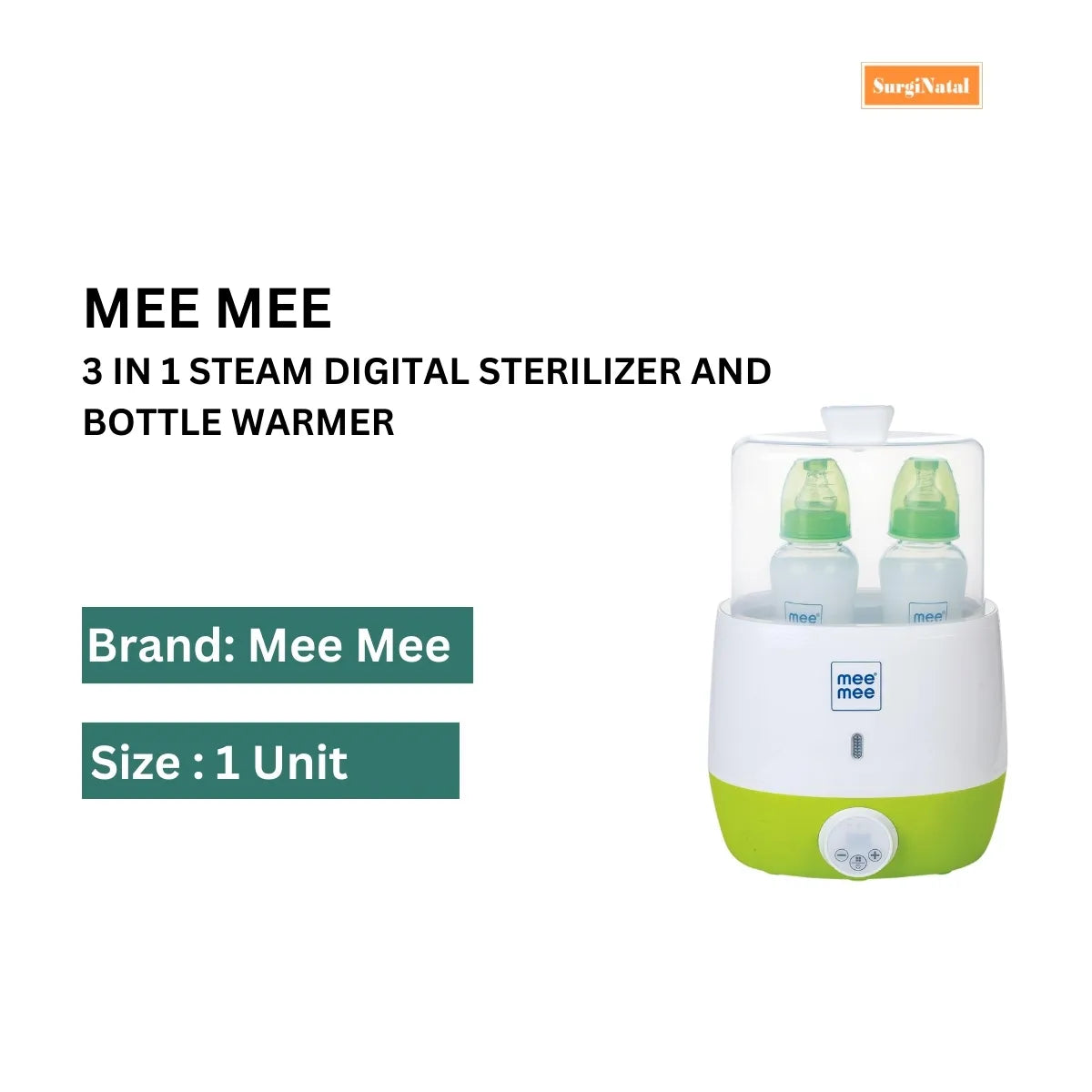 Buy Digital 3-in-1 Steam Sterilizer and Bottle Warmer Online
