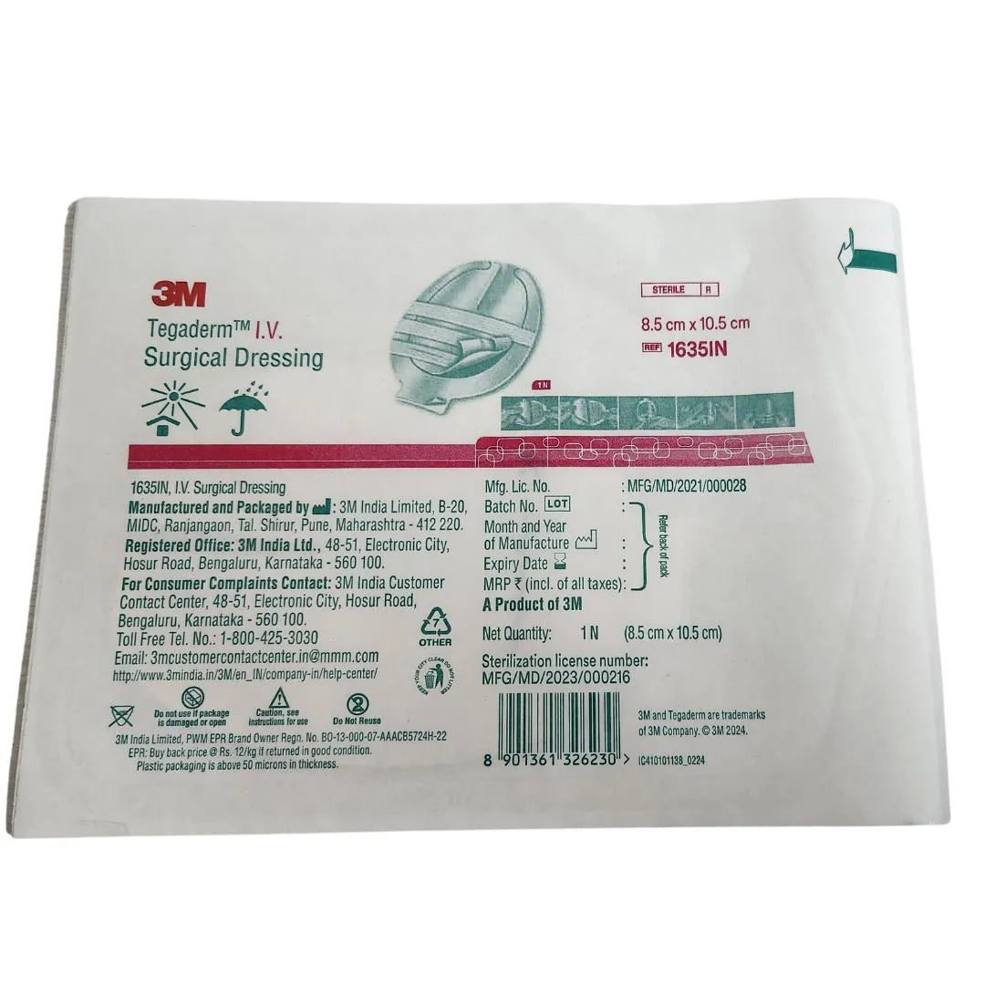 Buy Tegaderm 1635IN 8.5cm*10.5cm for Surgical Needs | 3M