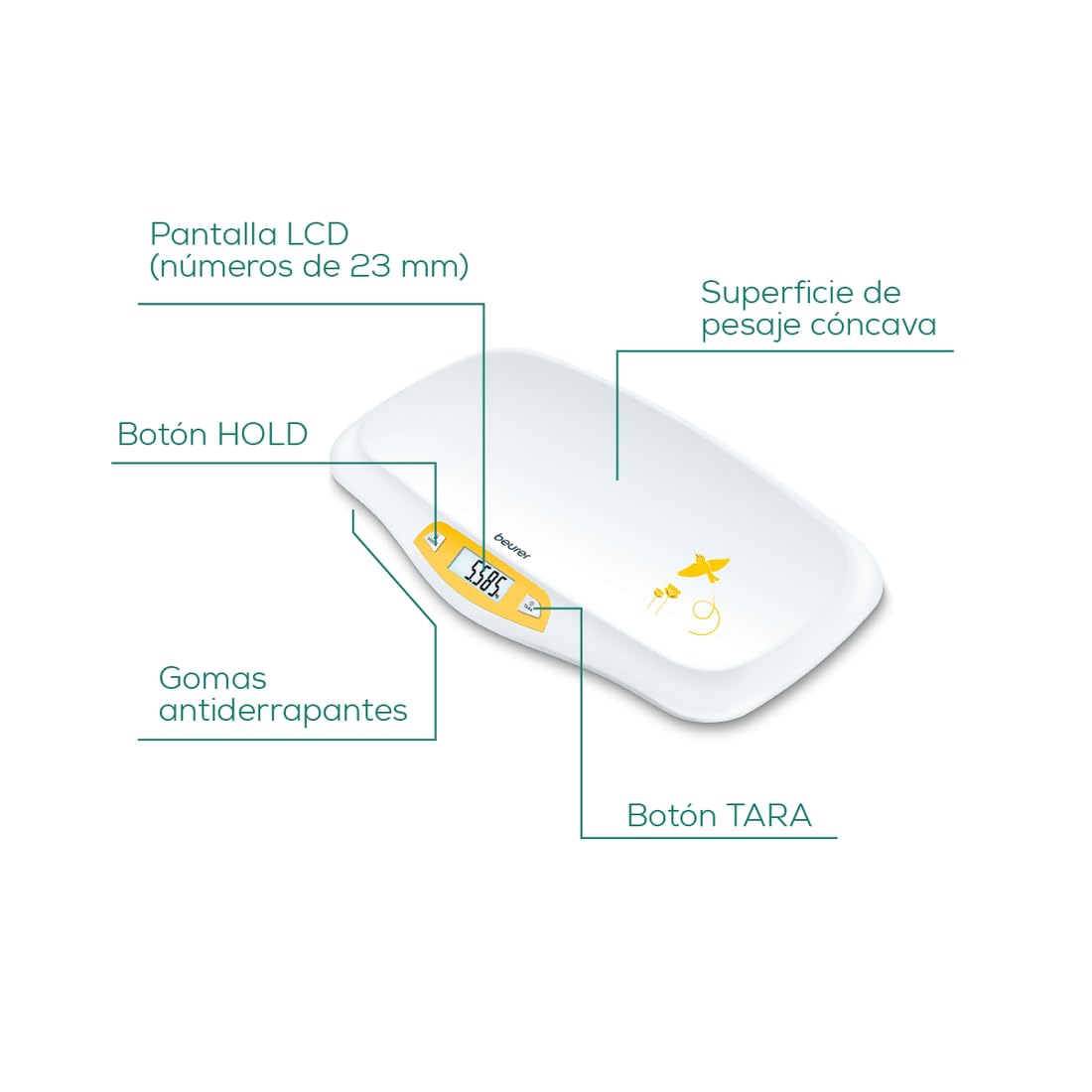 Beurer BY 80 Baby Weighing Scale