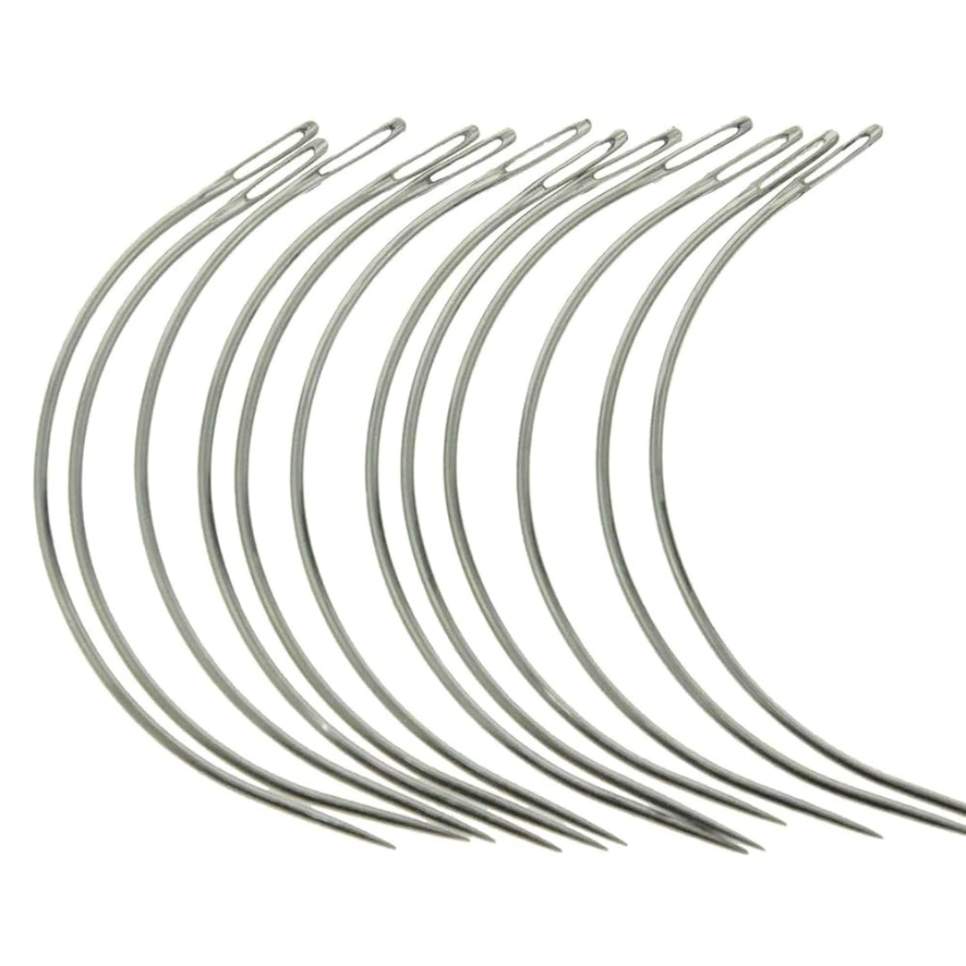 Suture Needles - Round Body Half Circle - 6 Needle Pack