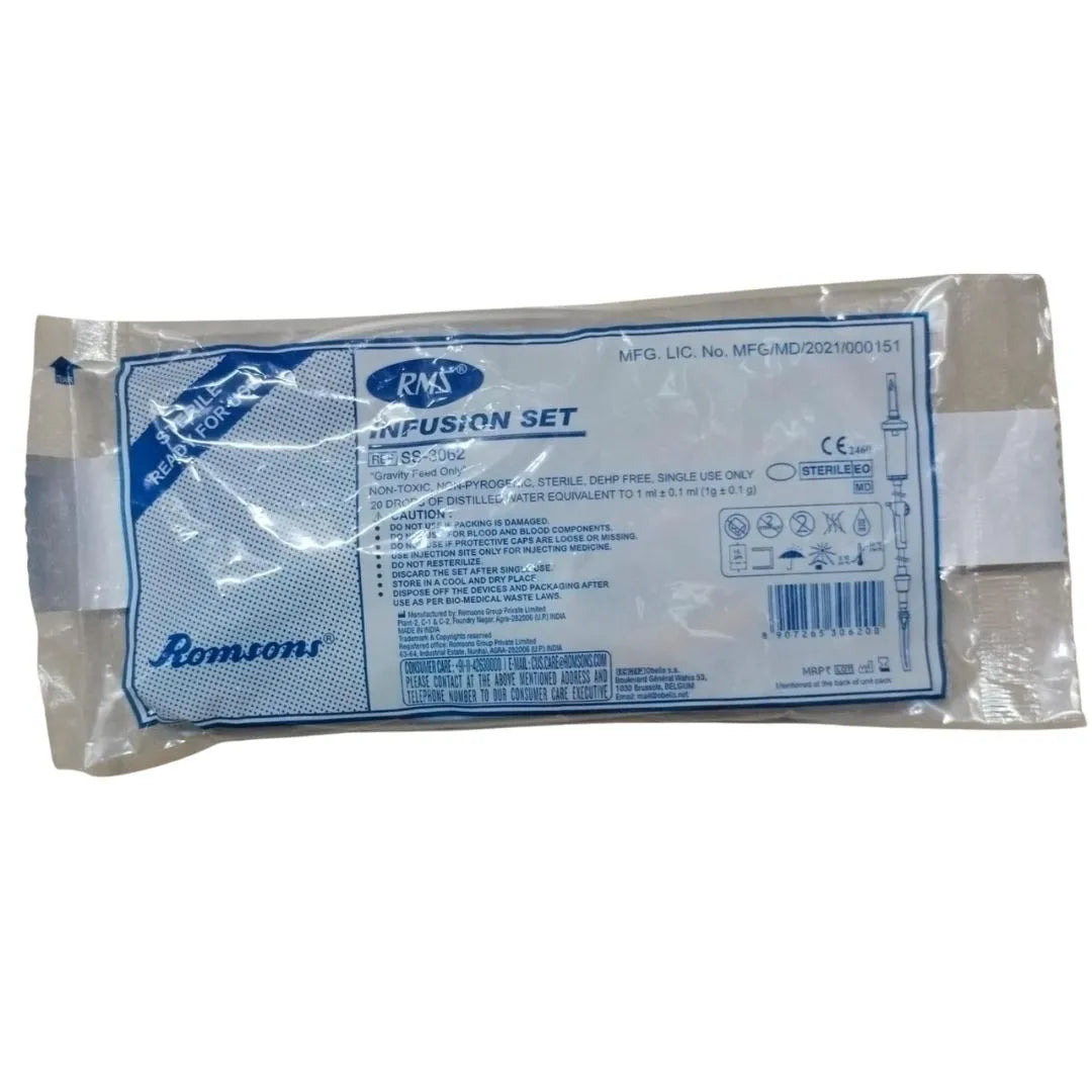 Order Romsons R.M.S Infusion Set Now - Best Price in India