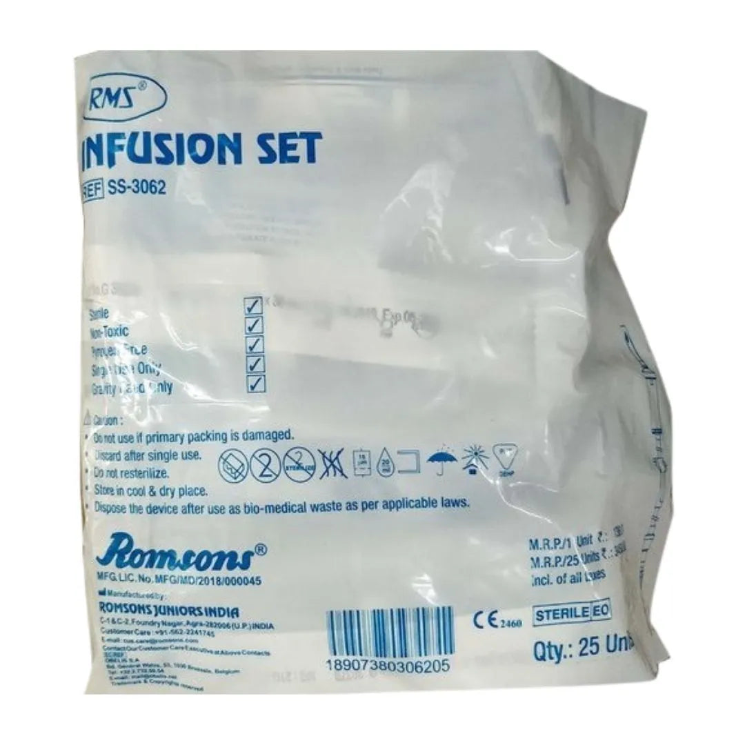 Order Romsons R.M.S Infusion Set Now - Best Price in India