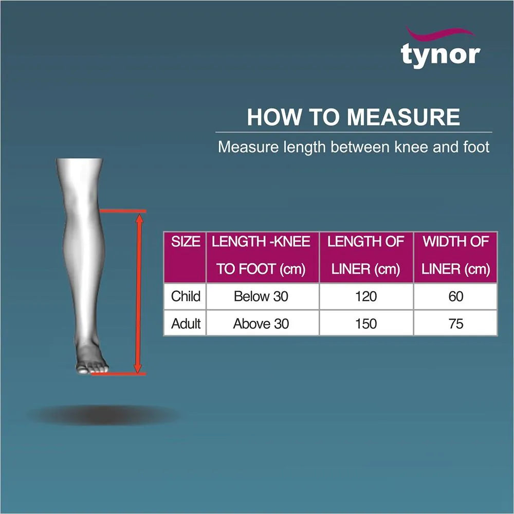 Tynor Skin Traction Set PUF Liner ( G-01 )