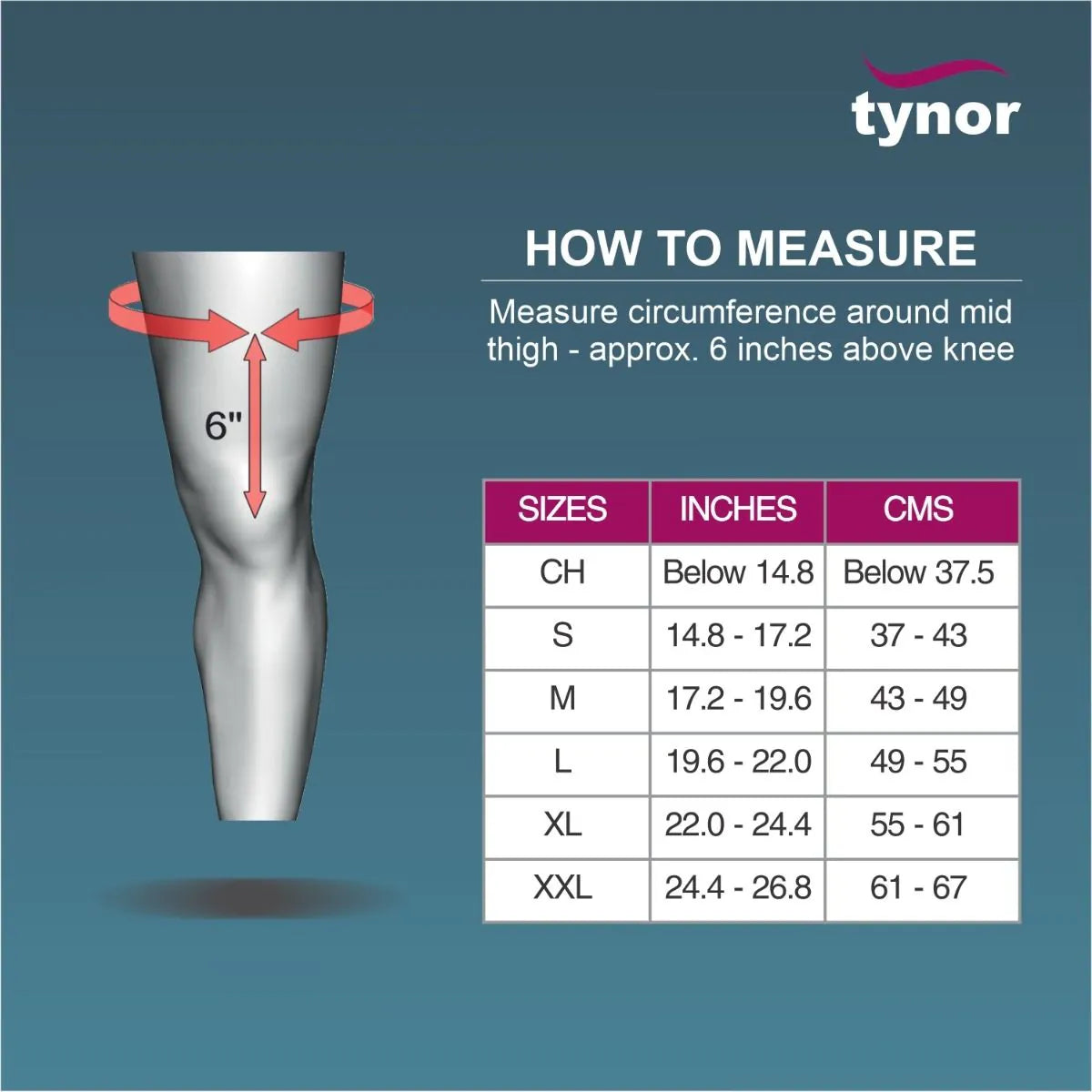 Tynor Knee Wrap Hinged Neo ( J-15 )