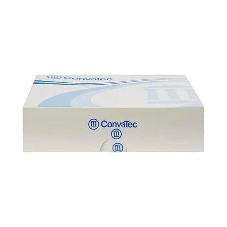 Convatec SUR-FIT Natura Two-Piece Drainable pouch with 1-sided comfort panel and Tail Clip Transparent 57mm 401513