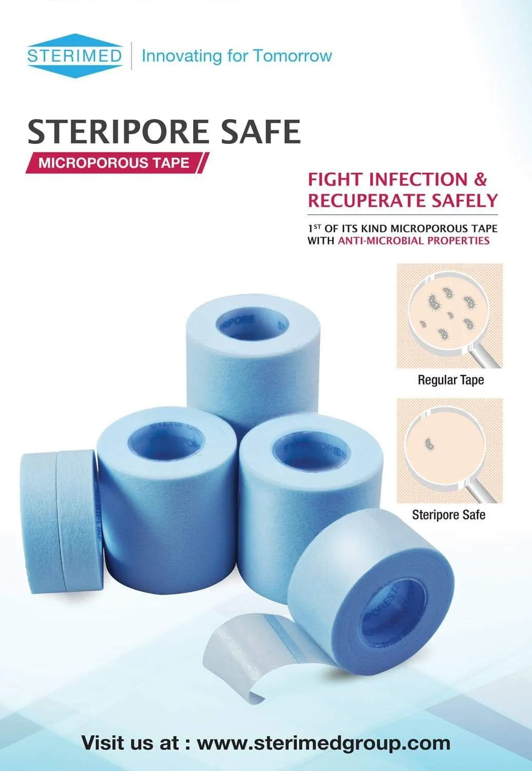 Buy Steripore Surgical Paper Tape Online | Sterimed