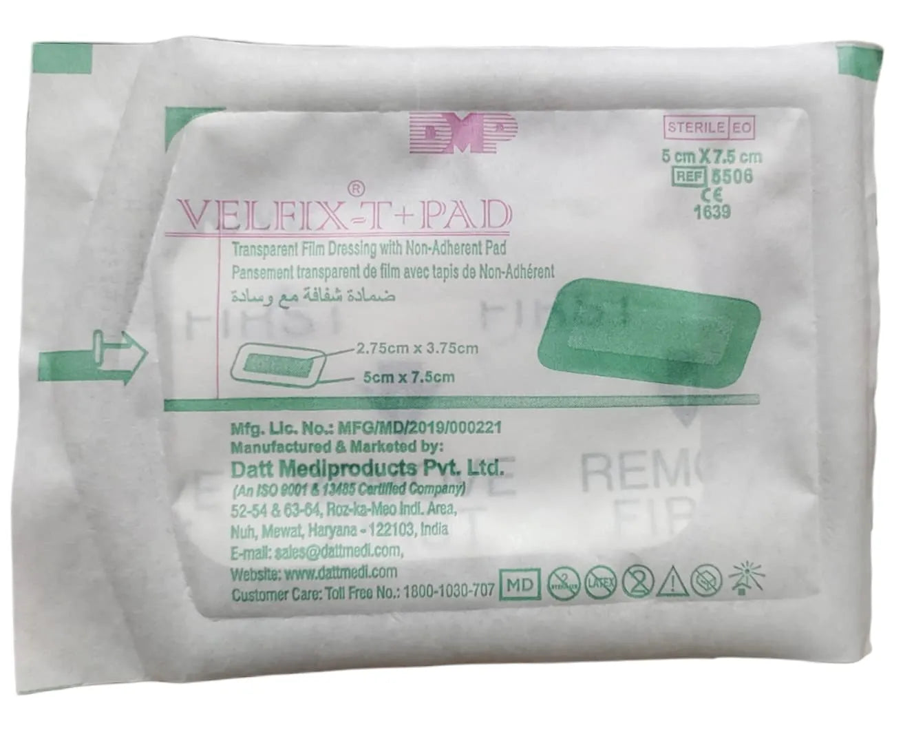 Datt Velfix-T+Pad 5cm x 7.5cm – Buy Now at Best Price