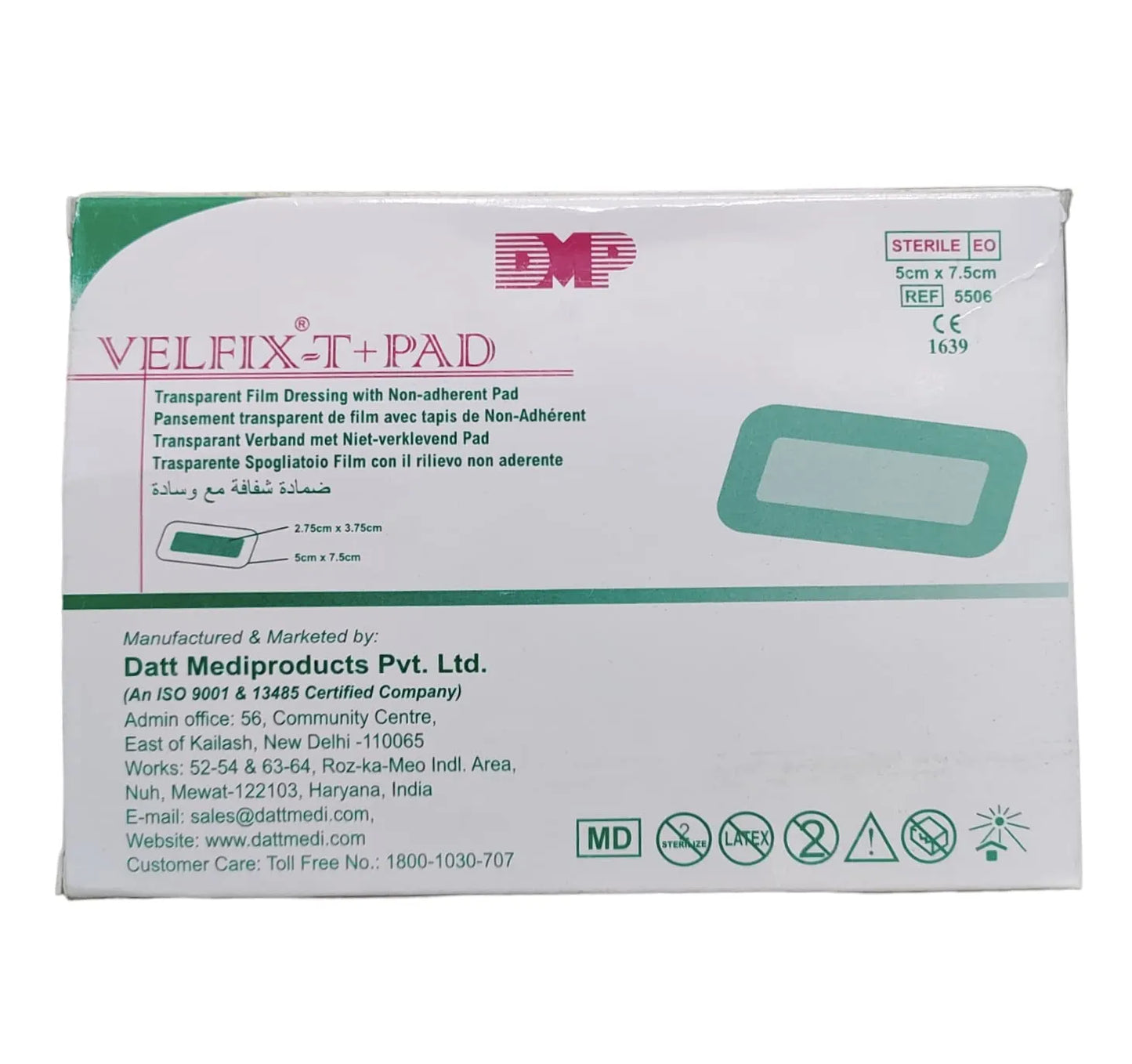 Datt Velfix-T+Pad 5cm x 7.5cm – Buy Now at Best Price