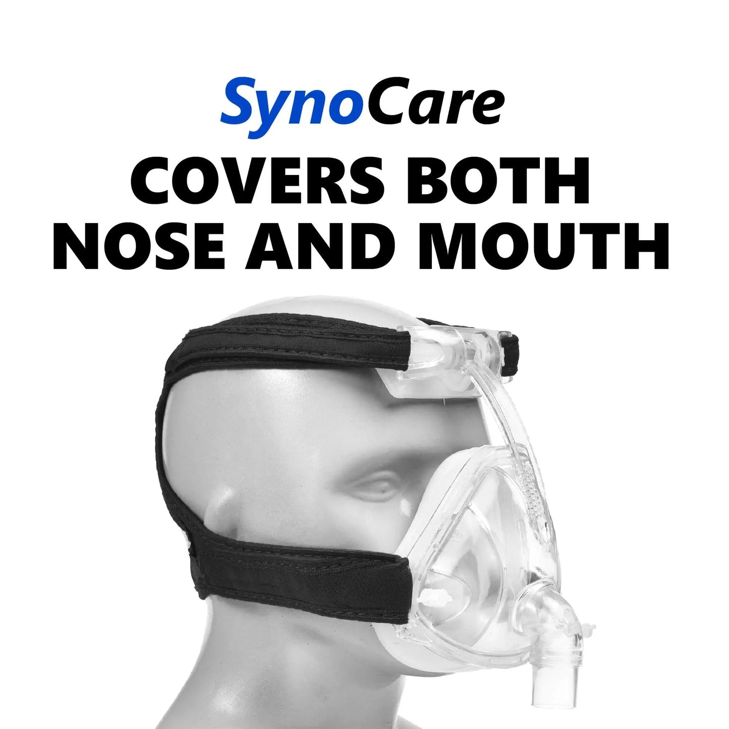 Buy BIPAP Nonvented Full Face Mask for Respiratory Support