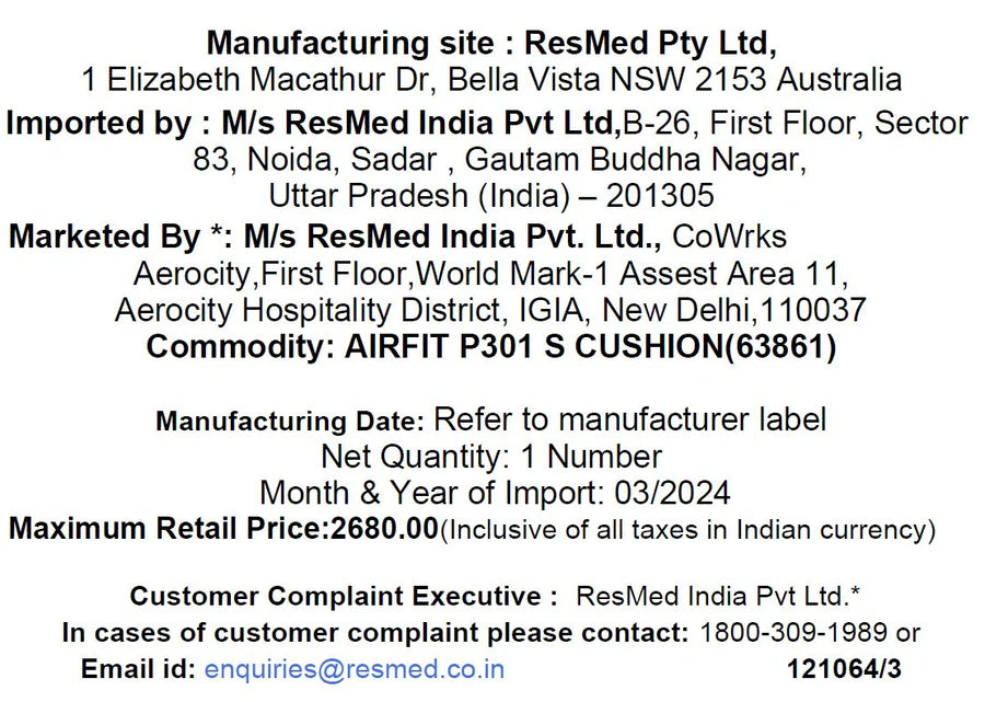 ResMed AirFit™ P30i Cushion