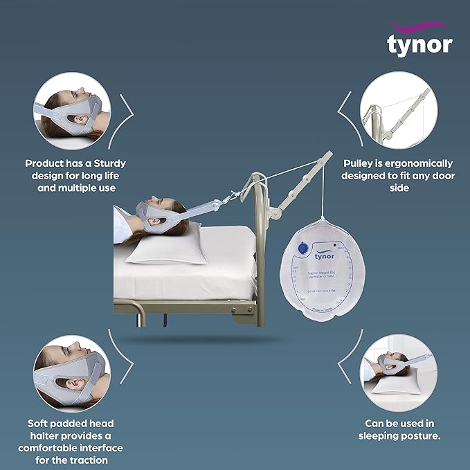 Tynor Cervical Traction Kit with Weight Bag ( G-26 )