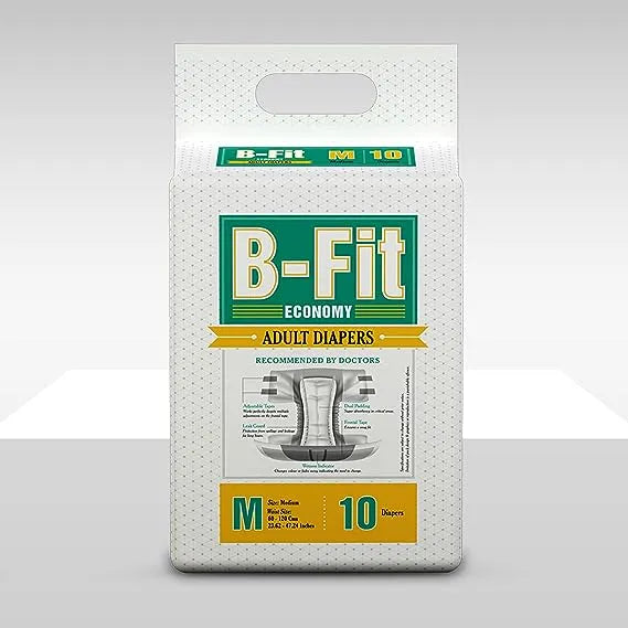 Buy B-FIT Adult Diaper Economy Medium for Comfort and Confidence