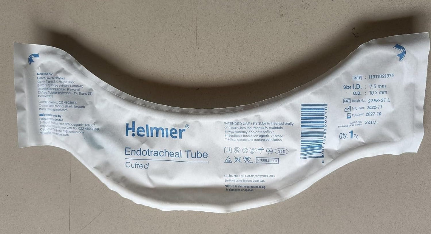 Helmier Endotracheal Tube Cuffed