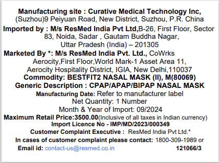ResMed Best Fit 2 Nasal Mask