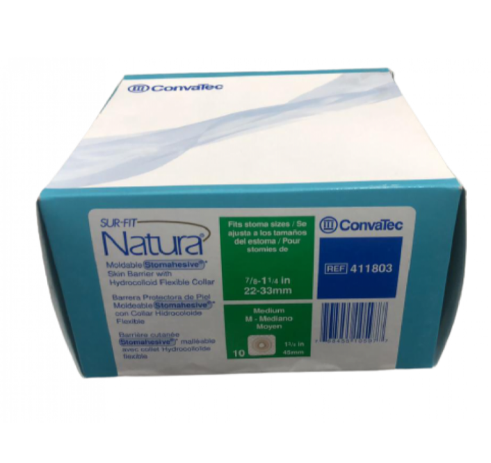ConvaTec Sur-Fit Natura Moldable Stomahesive Plate 45mm 411803