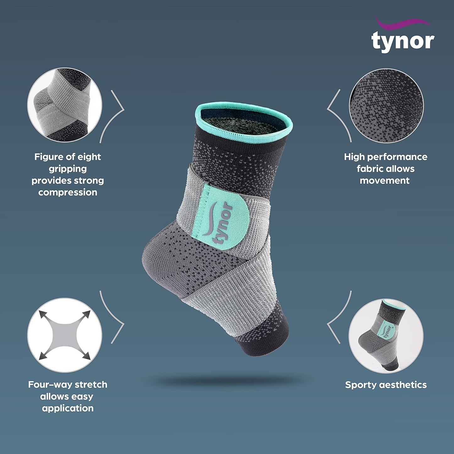 Tynor Ankle Binder Urbane (D 53)
