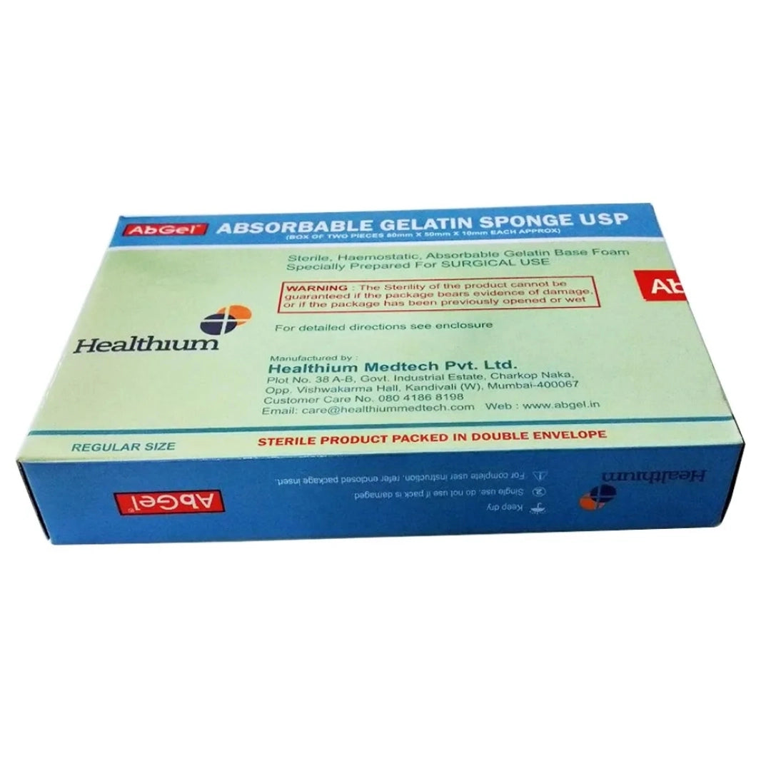 Buy Abgel Sponge USP -2 pcs Online for Surgical Use