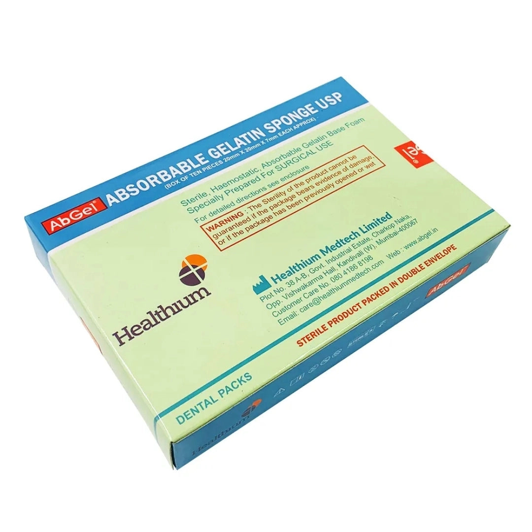 Buy Abgel Sponge USP -2 pcs Online for Surgical Use