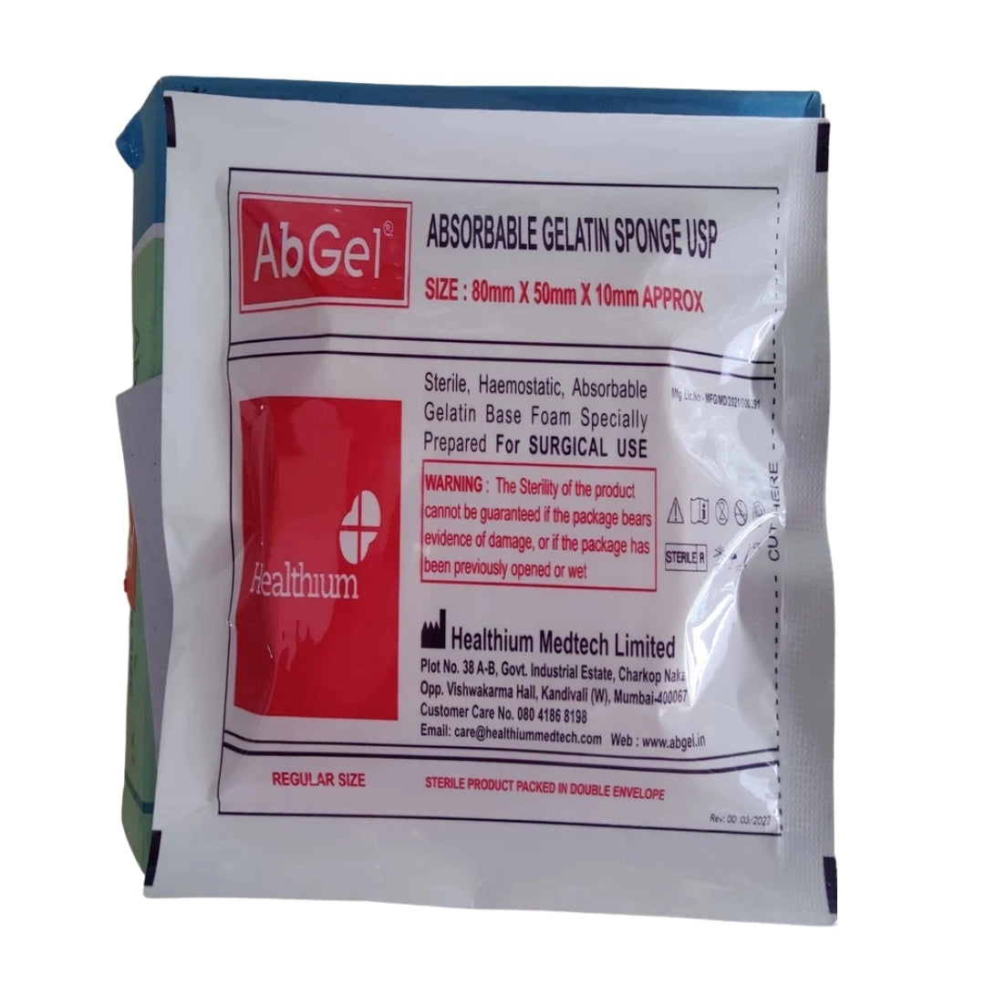 Buy Abgel Sponge USP -2 pcs Online for Surgical Use