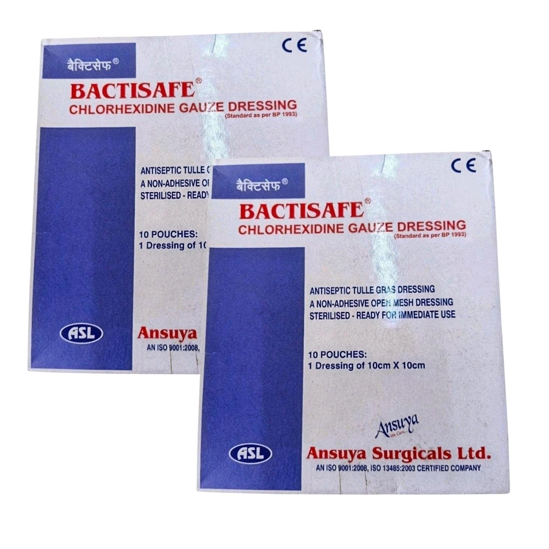Buy Chlorhexidine Gauze Dressing -10*10 -10 Packs Online