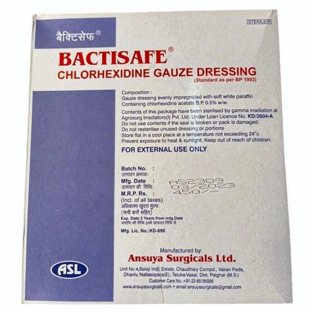 Buy Chlorhexidine Gauze Dressing -10 x 10 - 30 Packs Online