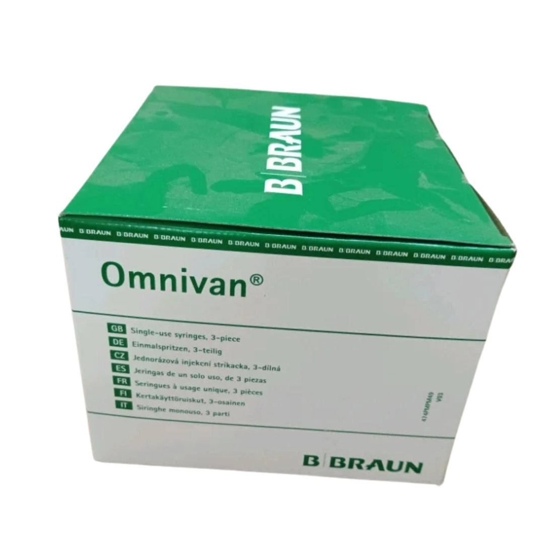 Buy Omnivan 2ml Syringe with Needle - 125 Pack | B Braun