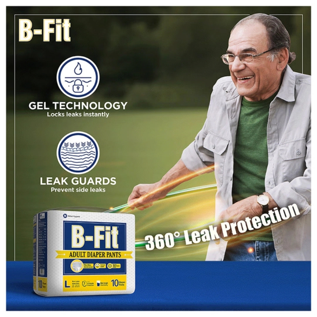 Buy B-FIT Adult Diaper Pants Large - Stay Comfortable All Day