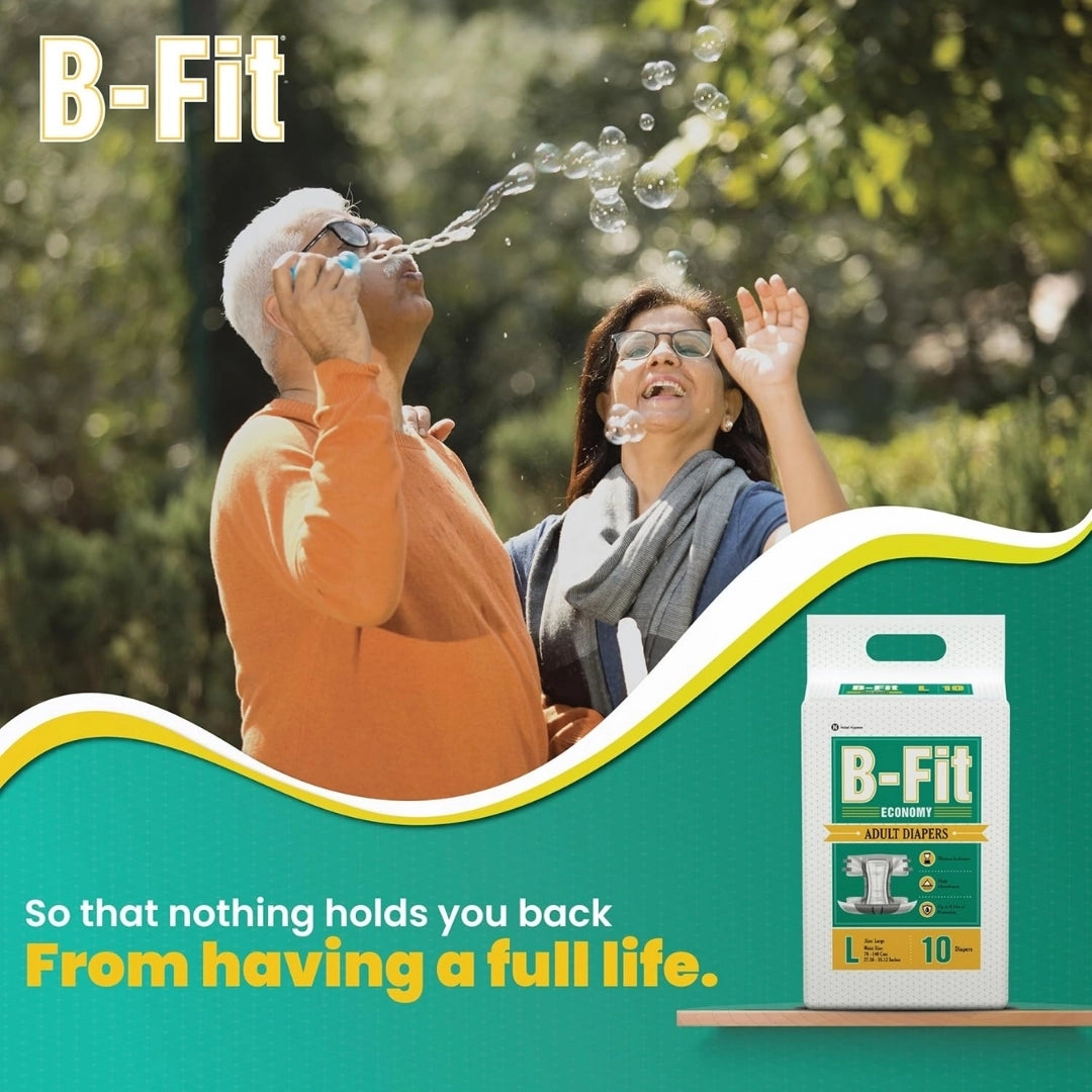 Buy B-FIT Adult Diaper Economy Large for Comfort and Confidence