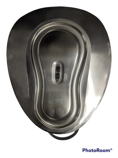 Premium Quality Stainless Steel Female Bed Pan with cover