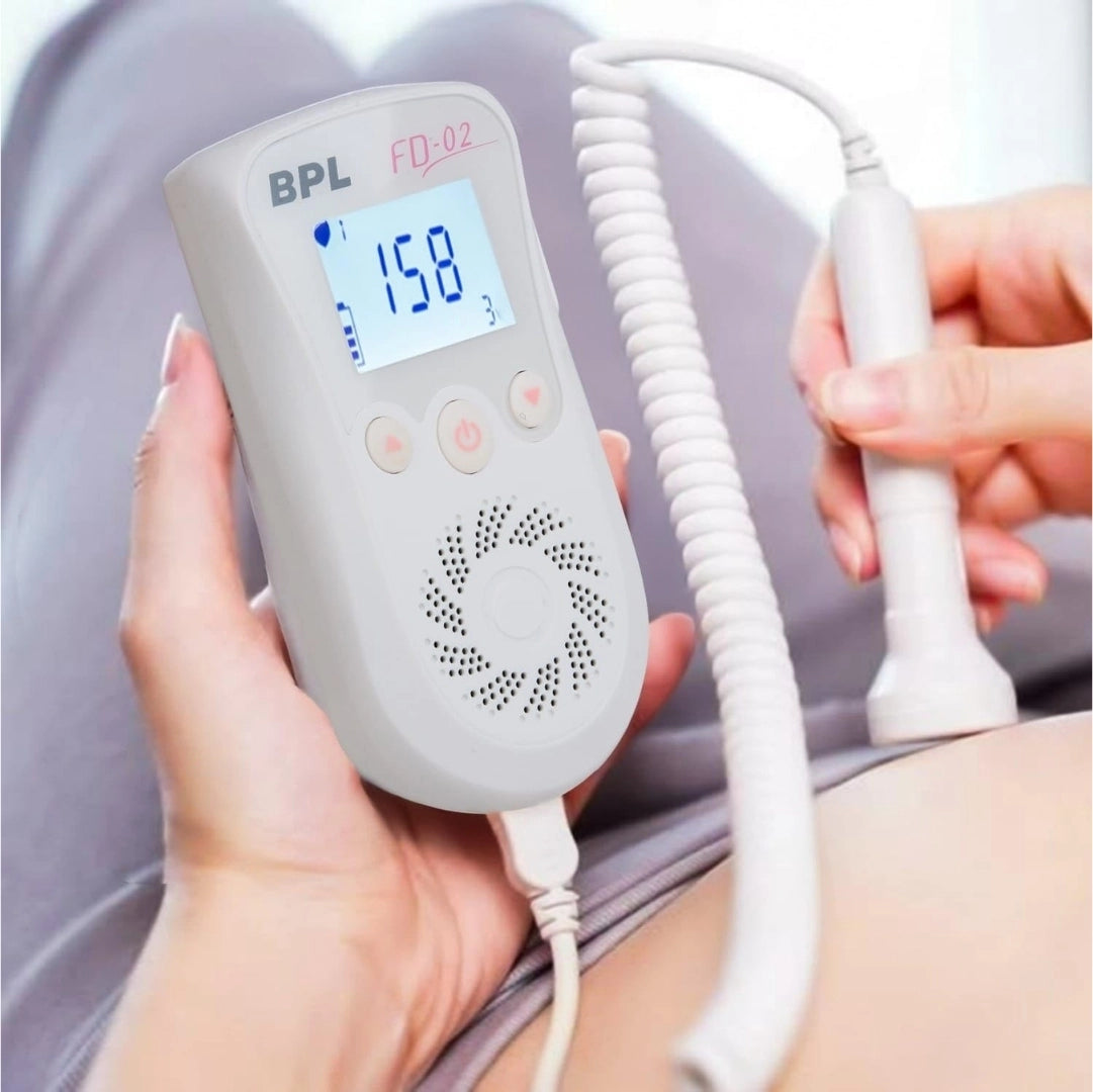 BPL FD-02 Foetal Doppler: Monitor Baby Heartbeat | Order Now