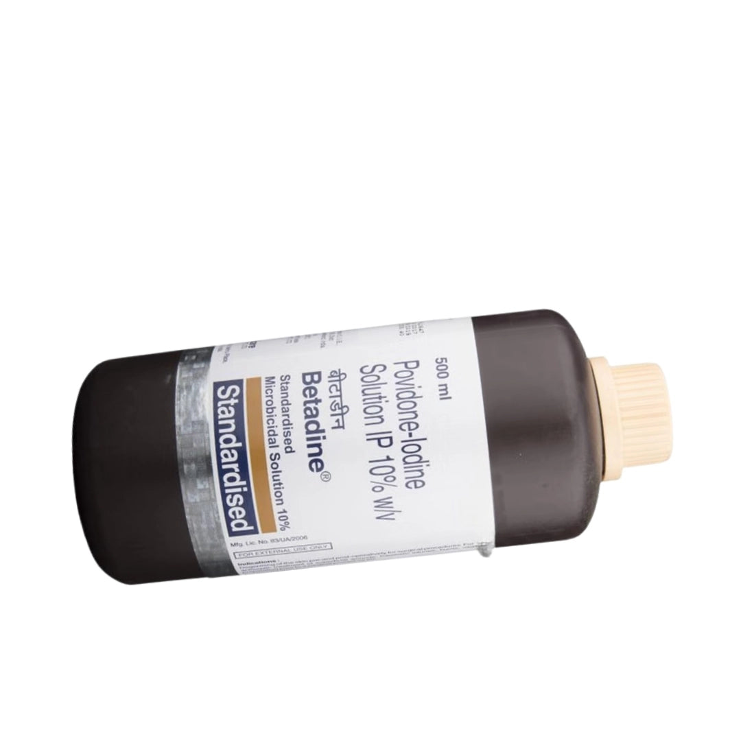 Buy Betadine Povidone Iodine Solution 10% - 500 ML Online