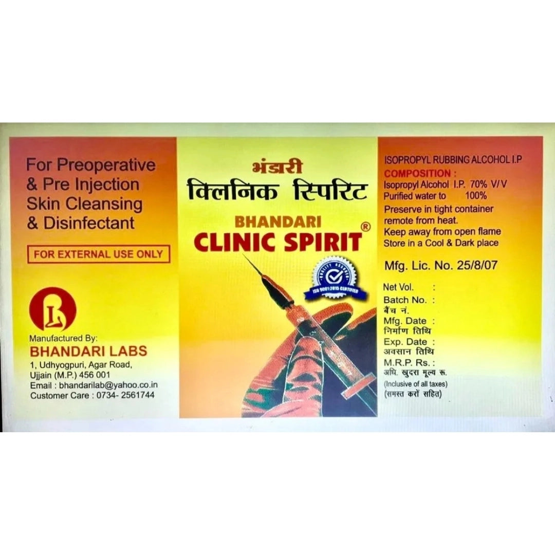 Buy Clinic Spirit - 400 ML Online for Surgical Needs