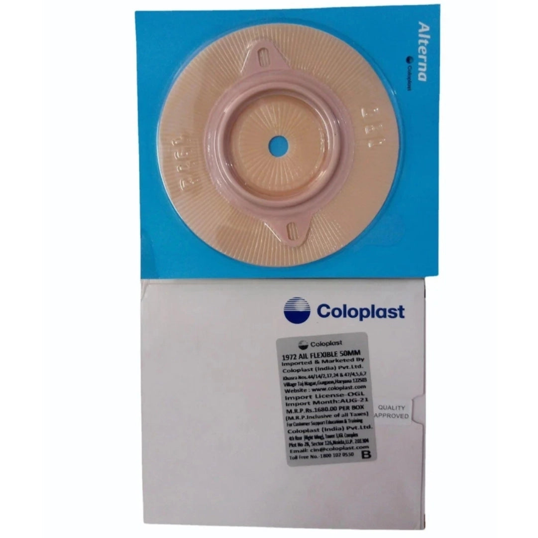 Coloplast 1972 Alterna LongWear Light Ostomy Baseplate (50 mm)